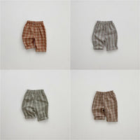 Load image into Gallery viewer, Baby Boys Checked Pants Wholesale 220819488
