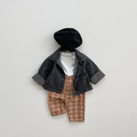 Load image into Gallery viewer, Baby Boys Checked Pants Wholesale 220819488
