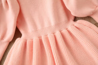 Load image into Gallery viewer, Baby Kid Girls Solid Color Bow Dresses Wholesale 220819501
