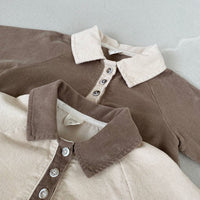 Load image into Gallery viewer, Baby Kid Boys Color-blocking Rompers Wholesale 220819519
