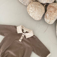 Load image into Gallery viewer, Baby Kid Boys Color-blocking Rompers Wholesale 220819519
