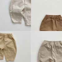 Load image into Gallery viewer, Baby Kid Boys Solid Color Pants Wholesale 220819530
