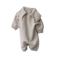 Load image into Gallery viewer, Baby Girls Solid Color Jumpsuits Wholesale 220819553
