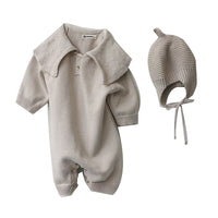 Load image into Gallery viewer, Baby Girls Solid Color Jumpsuits Wholesale 220819553
