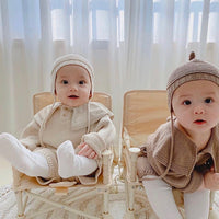 Load image into Gallery viewer, Baby Girls Solid Color Jumpsuits Wholesale 220819553
