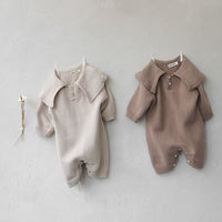 Load image into Gallery viewer, Baby Girls Solid Color Jumpsuits Wholesale 220819553
