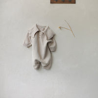 Load image into Gallery viewer, Baby Girls Solid Color Jumpsuits Wholesale 220819553
