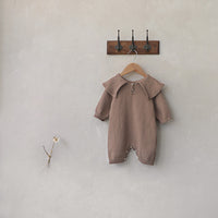 Load image into Gallery viewer, Baby Girls Solid Color Jumpsuits Wholesale 220819553
