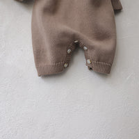 Load image into Gallery viewer, Baby Girls Solid Color Jumpsuits Wholesale 220819553
