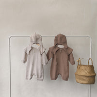 Load image into Gallery viewer, Baby Girls Solid Color Jumpsuits Wholesale 220819553

