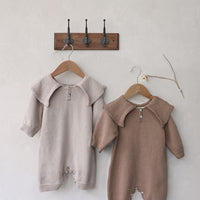 Load image into Gallery viewer, Baby Girls Solid Color Jumpsuits Wholesale 220819553

