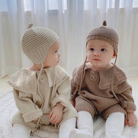 Load image into Gallery viewer, Baby Girls Solid Color Jumpsuits Wholesale 220819553
