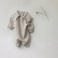 Load image into Gallery viewer, Baby Girls Solid Color Jumpsuits Wholesale 220819553
