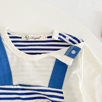 Load image into Gallery viewer, Baby Kid Unisex Striped Animals Jumpsuits Wholesale 220819588
