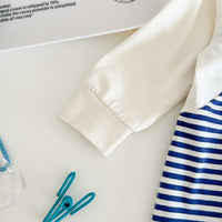 Load image into Gallery viewer, Baby Kid Unisex Striped Animals Jumpsuits Wholesale 220819588
