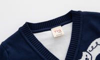 Load image into Gallery viewer, Baby Kid Boys Animals Crochet Cardigan Wholesale 220819598
