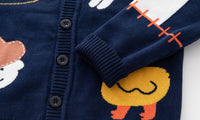 Load image into Gallery viewer, Baby Kid Boys Animals Crochet Cardigan Wholesale 220819598
