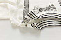 Load image into Gallery viewer, Baby Unisex Striped Color-blocking Print Jumpsuits Wholesale 22081984
