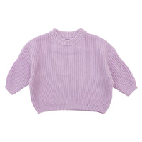 Load image into Gallery viewer, Baby Kid Girls Solid Color Sweaters Wholesale 22082312
