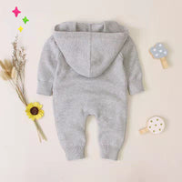 Load image into Gallery viewer, Baby Unisex Solid Color Crochet Jumpsuits Wholesale 220823158
