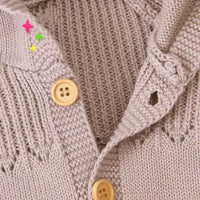 Load image into Gallery viewer, Baby Unisex Solid Color Crochet Jumpsuits Wholesale 220823158
