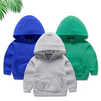 Load image into Gallery viewer, Baby Kid Girls Boys Solid Color Hoodies Swearshirts Wholesale 22082326
