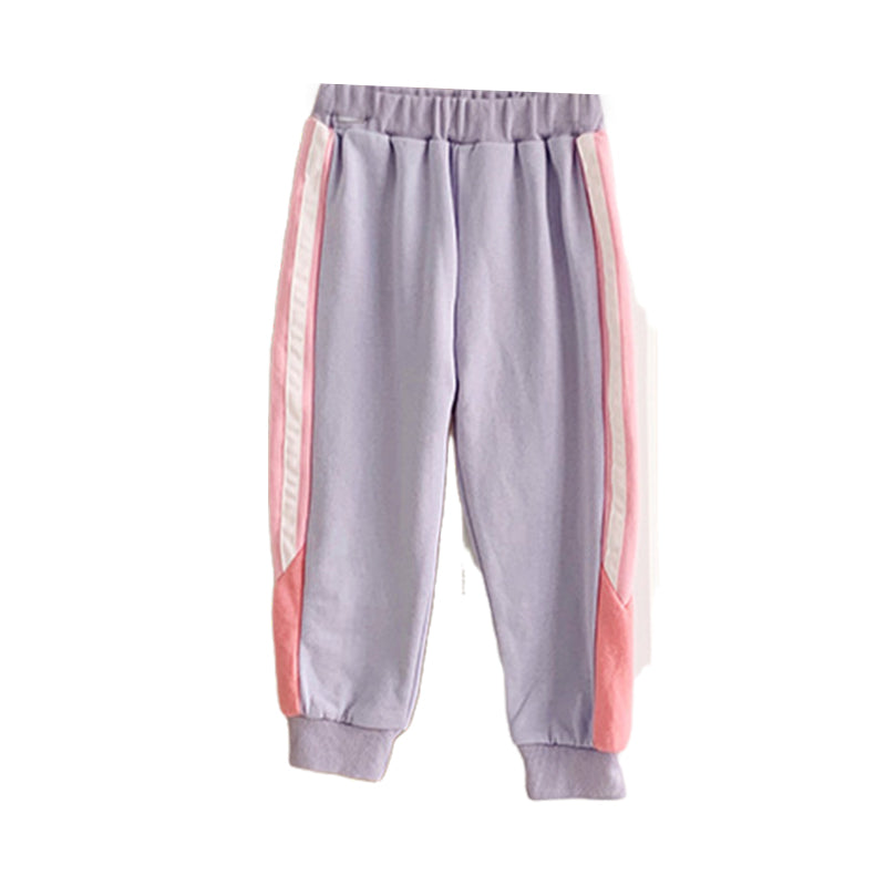 Baby Kid Girls Striped Pants Wholesale 22082331