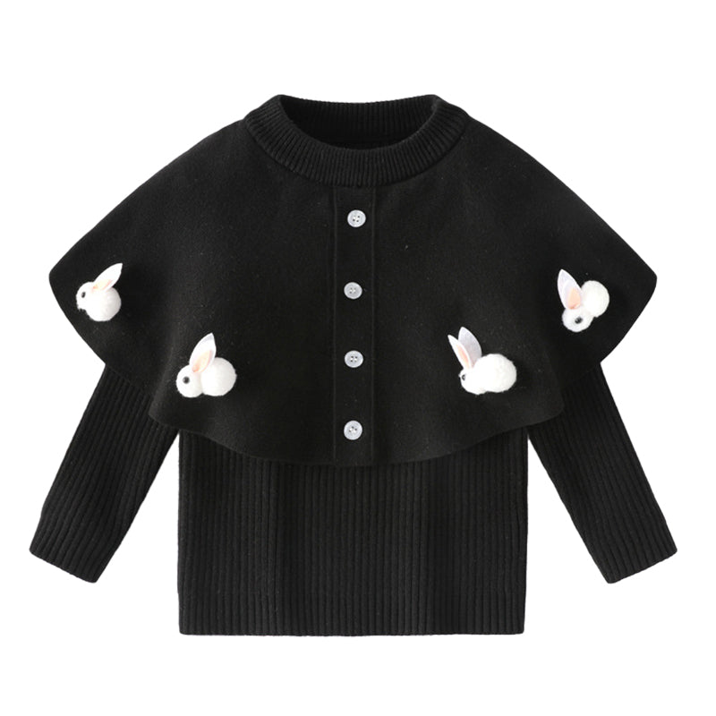 Baby Kid Girls Cartoon Sweaters Knitwear Wholesale 220823322