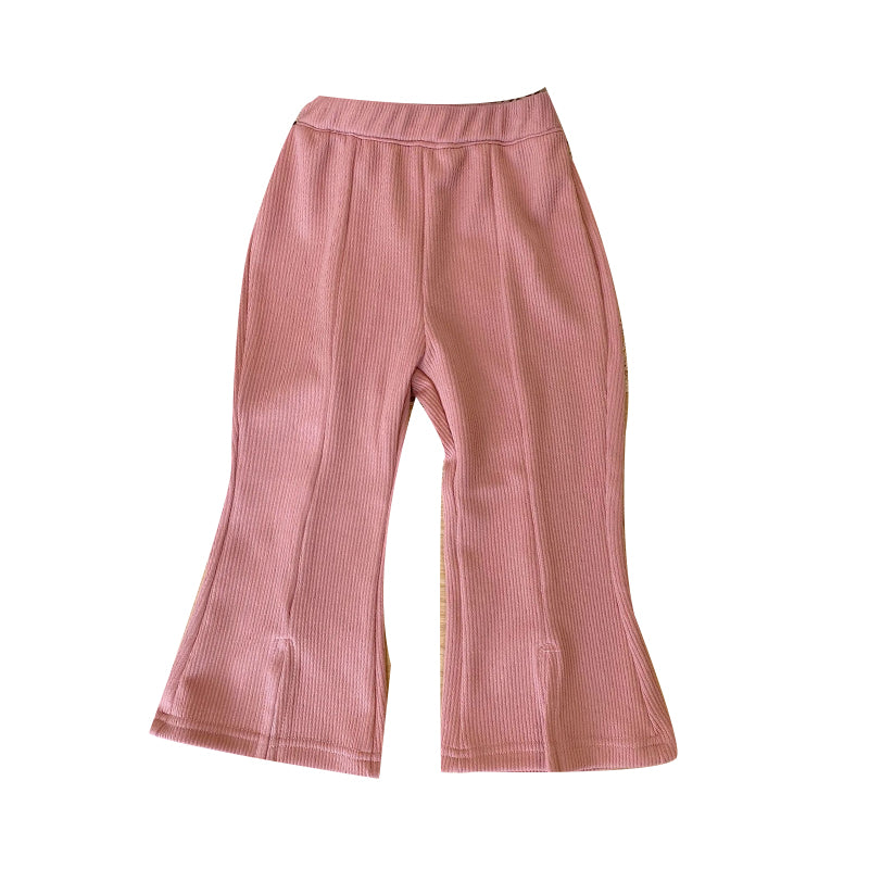 Baby Kid Girls Solid Color Pants Wholesale 220823525