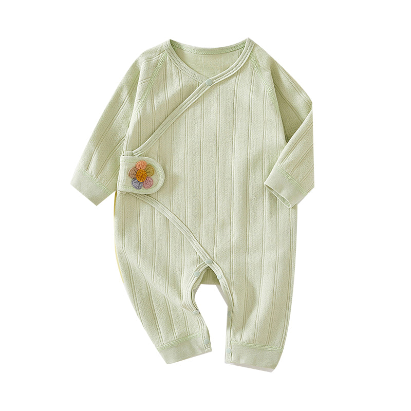 Baby Unisex Solid Color Jumpsuits Wholesale 220823533