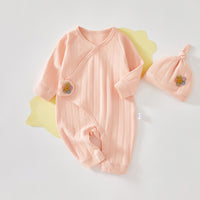 Load image into Gallery viewer, Baby Unisex Solid Color Jumpsuits Wholesale 220823533
