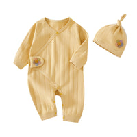 Load image into Gallery viewer, Baby Unisex Solid Color Jumpsuits Wholesale 220823533
