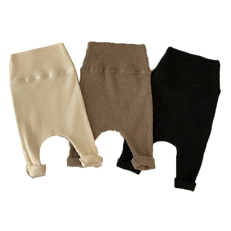 Baby Unisex Solid Color Pants Wholesale 22082429