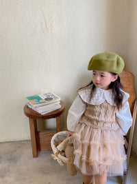 Load image into Gallery viewer, Baby Kid Girls Solid Color Crochet Vests Waistcoats Knitwear Wholesale 220824302
