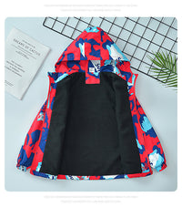 Load image into Gallery viewer, Kid Big Kid Boys Letters Camo Jackets Outwears Wholesale 220829112
