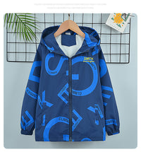 Load image into Gallery viewer, Kid Big Kid Boys Letters Embroidered Print Jackets Outwears Wholesale 220829134
