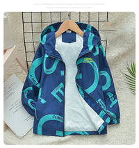 Load image into Gallery viewer, Kid Big Kid Boys Letters Embroidered Print Jackets Outwears Wholesale 220829134
