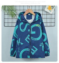 Load image into Gallery viewer, Kid Big Kid Boys Letters Embroidered Print Jackets Outwears Wholesale 220829134
