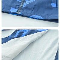 Load image into Gallery viewer, Kid Big Kid Boys Letters Embroidered Print Jackets Outwears Wholesale 220829134
