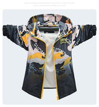 Load image into Gallery viewer, Kid Big Kid Boys Letters Print Jackets Outwears Wholesale 220829139
