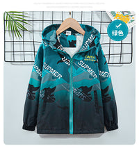 Load image into Gallery viewer, Kid Big Kid Boys Letters Print Jackets Outwears Wholesale 220829139
