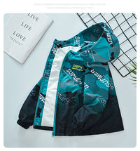 Load image into Gallery viewer, Kid Big Kid Boys Letters Print Jackets Outwears Wholesale 220829139
