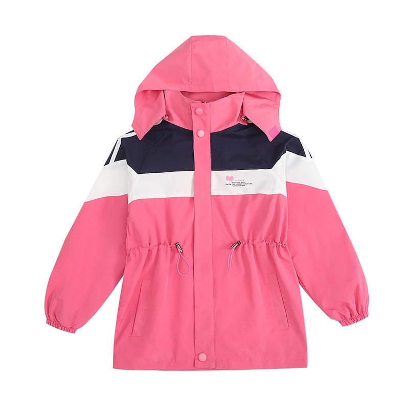 Kid Big Kid Girls Letters Print Jackets Outwears Wholesale 220829140