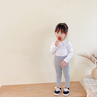 Load image into Gallery viewer, Baby Kid Girls Solid Color Striped Pants Wholesale 220829142
