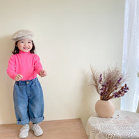 Load image into Gallery viewer, Baby Kid Girls Solid Color Tops Wholesale 220829148
