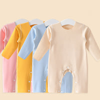 Load image into Gallery viewer, Baby Unisex Solid Color Jumpsuits Wholesale 220829153
