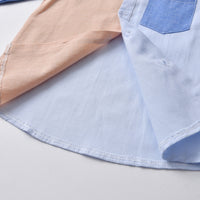 Load image into Gallery viewer, Baby Kid Boys Color-blocking Birthday Party Shirts Wholesale 220829168
