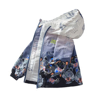 Load image into Gallery viewer, Kid Big Kid Boys Letters Cartoon Print Jackets Outwears Wholesale 220829197
