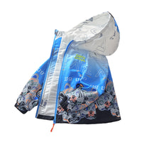 Load image into Gallery viewer, Kid Big Kid Boys Letters Cartoon Print Jackets Outwears Wholesale 220829197
