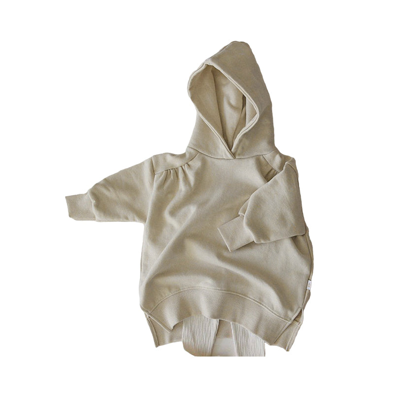 Baby Kid Unisex Solid Color Hoodies Swearshirts Wholesale 220829302